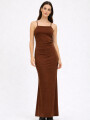 Vestido Litha Marron