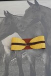 Sophisticated Belt Amarillo / Chocolate