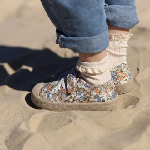 Zapatillas De Lona Liberty Floral