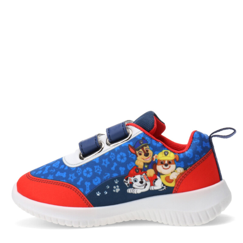 Championes Infantiles Paw Patrol Azul - Rojo - Blanco