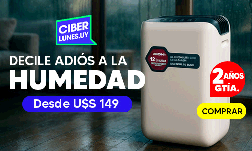 ¡Deshumidificadores Xion en oferta de Ciberlunes!