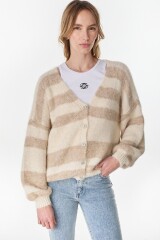 Cardigan Clover Crudo/Beige