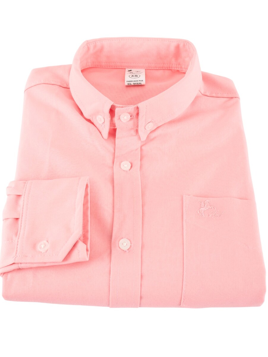 Camisa Caballero - Oxford Rosada 
