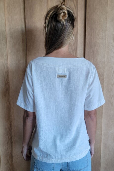 Remera Palma Blanco