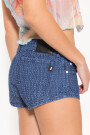 MINI SHORT BUBBLE Azul
