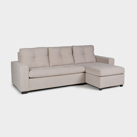 Rinconera Sensa - Tela Microfibra - Chaise derecho TC 1010 (Beige)