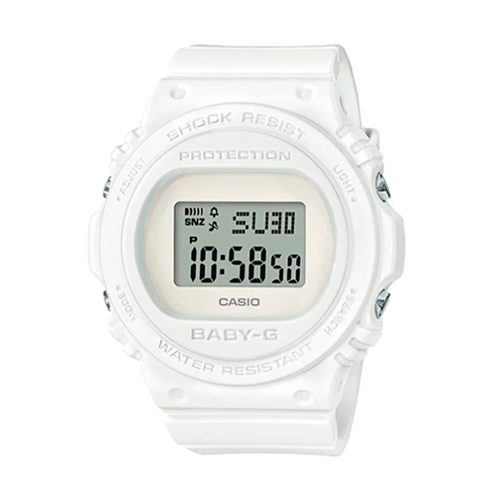 Reloj CASIO Niños (Resina - Blanco)