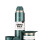 Kit Acero Bala Metalizado - 750mL + Mate Flap Verde