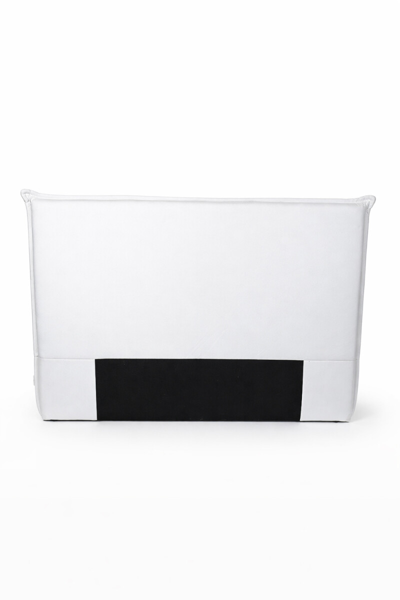 Respaldo De Cama, Miranda 2 Plazas - Blanco 