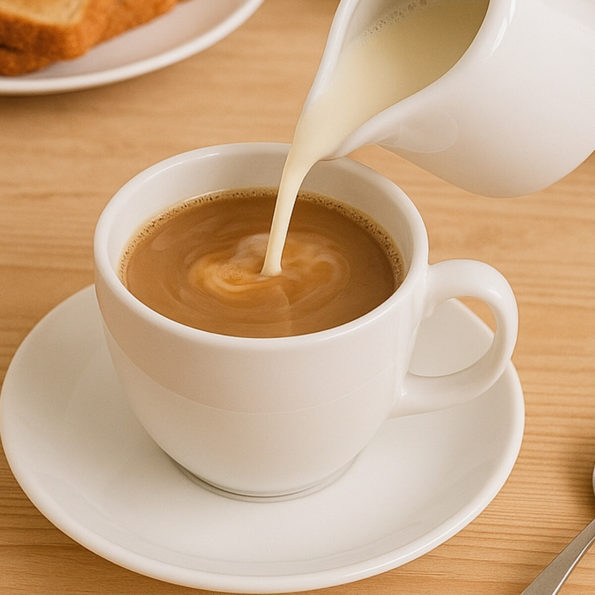 Lechera Recta Actualite 240 ml Blanco Porcelana 