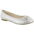 Ballerinas Infantiles Croco Kids Plateado
