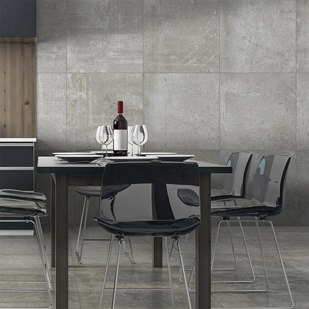 PORCELANATO BRICKELL GREY 3 "A" 80X80 CM Porcelanato Brickell Grey 3 "a" 80x80 Cm