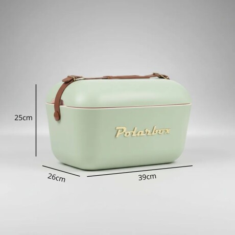 Conservadora Hielera Polarbox Vintage 12 Litros Con Asada Gold Oliva