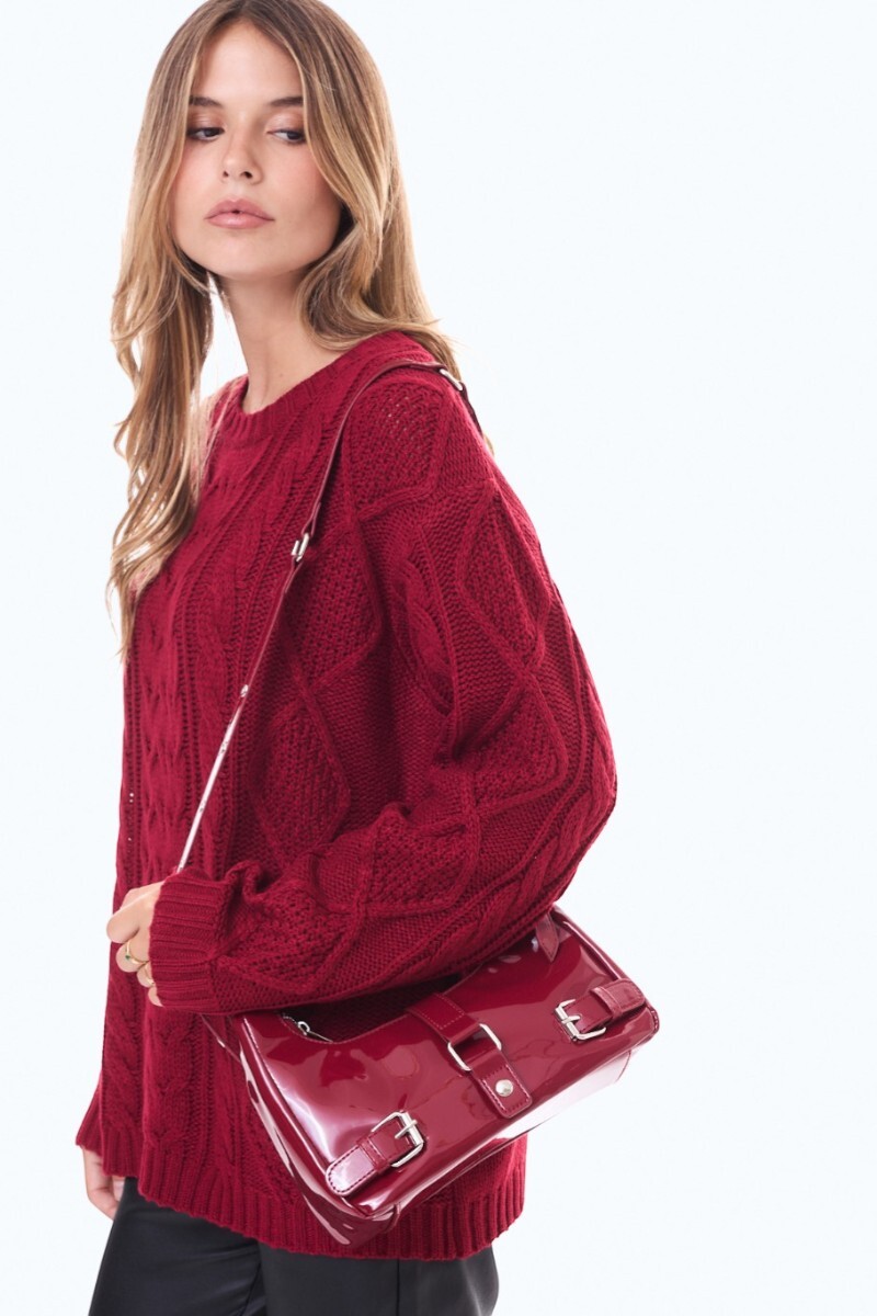 Buzo Tejido Garzón Rojo