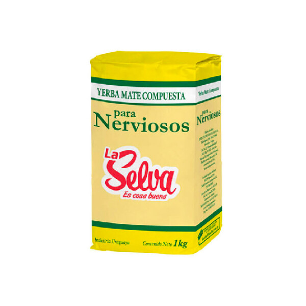 YERBA LA SELVA NERVIOSOS 1kg Unica