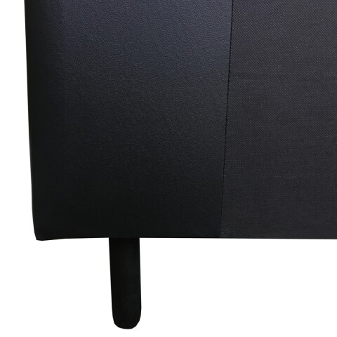Respaldo de Cama para Dormitorio Premium 2 Plazas / Queen en Tela Negra Respaldo de Cama para Dormitorio Premium 2 Plazas / Queen en Tela Negra