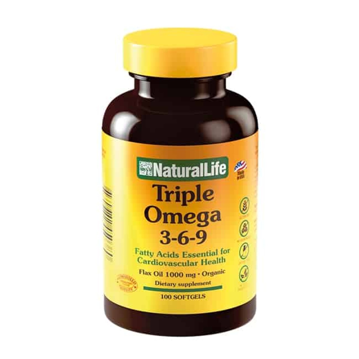 Triple Omega Natural Life 3-6-9 100 Cápsulas 