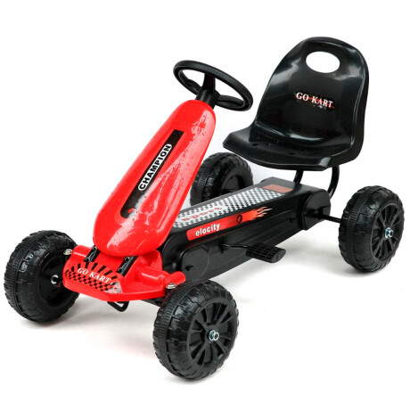 Auto A Pedal Cuatriciclo P/ Niño Excelente Calidad Rojo