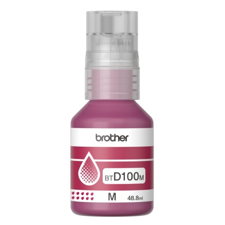 Botella Tinta Brother BTD100M Magenta 001