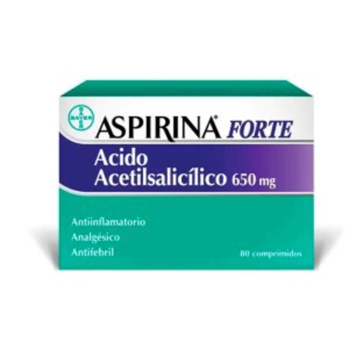 ASPIRINA FORTE COMP CJ X 80 COMP. 
