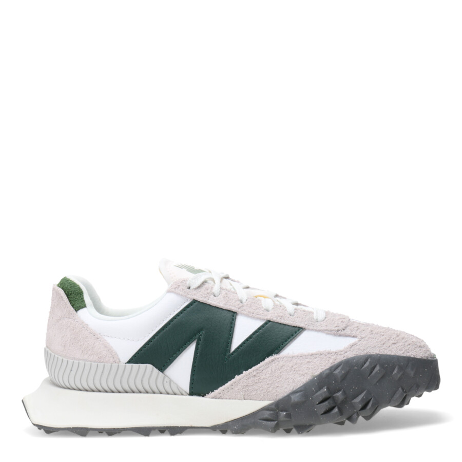 Championes de Mujer New Balance Life Style Combinado Blanco - Gris - Verde