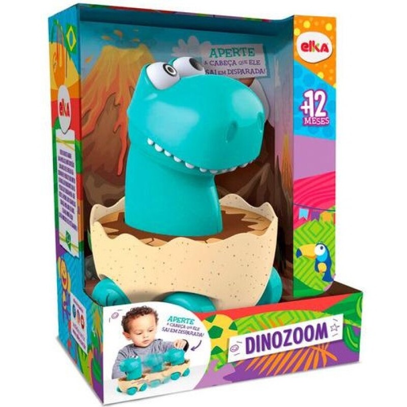 Juguete a fricción Elka Dino Zoom Juguete a fricción Elka Dino Zoom