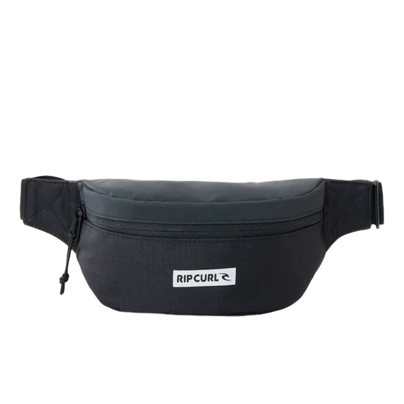 Riñonera Rip Curl Waist Bag Small Icons - Negro Riñonera Rip Curl Waist Bag Small Icons - Negro