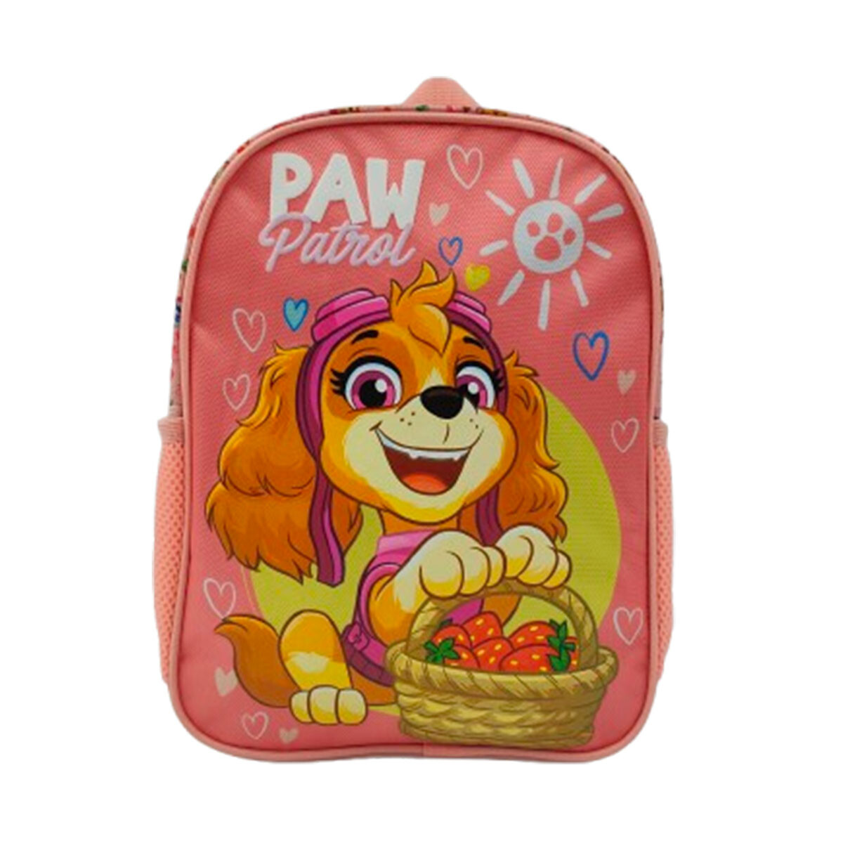 MOCHILA 30X23X10 TAFETA PAW FEM CORAL 