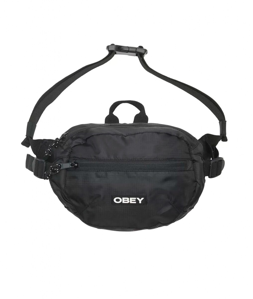 Obey Commuter Waist Bag Black 