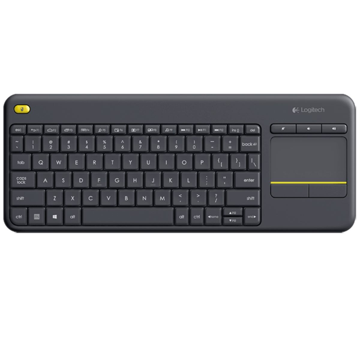 Teclado Logitech inalámbrico K400 