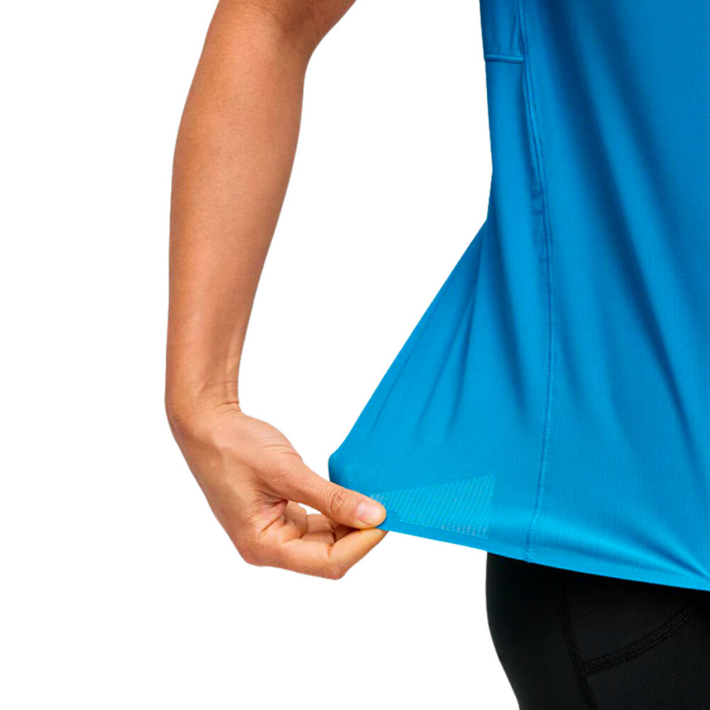 Hoka Airolite run Remera manga corta para mujer - Azul Azul
