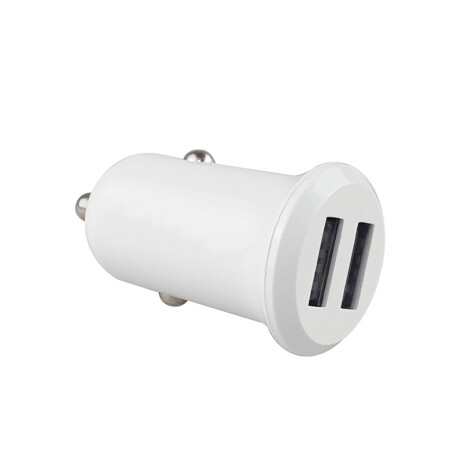 Cargador para auto blanco