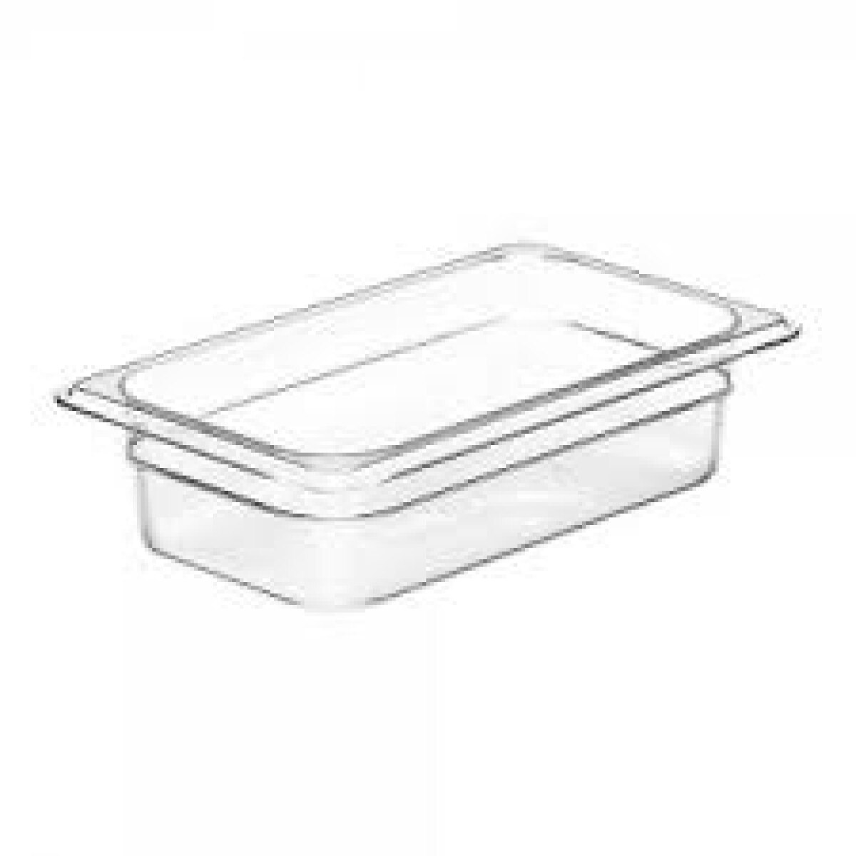 Cuba Gastronorm Policarbonato GN 1/4 x 6.5 cm. 