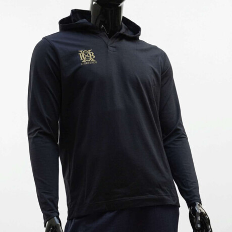 Buzo Canguro Deportivo Entrenamiento Negro