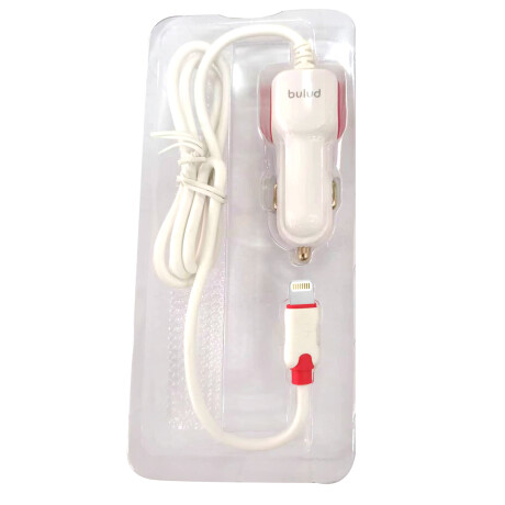 Cargador Bulud 12v 2,4a Iphone + 1 Usb Cargador Bulud 12v 2,4a Iphone + 1 Usb