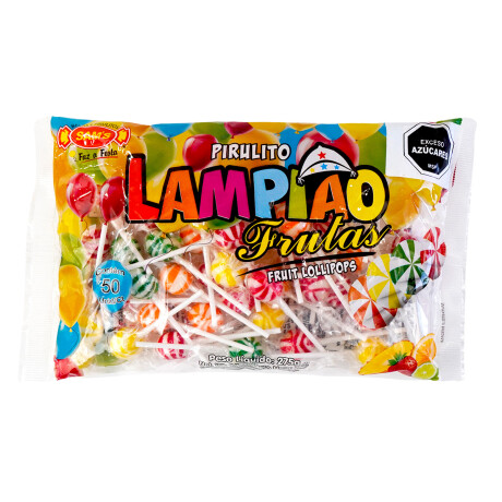 CHUPETIN LAMPIAO 275G/50U FRUTAL CHUPETIN LAMPIAO 275G/50U FRUTAL