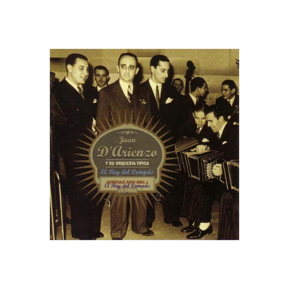 D'arienzo Juan - El Rey Del Compas - Cd 