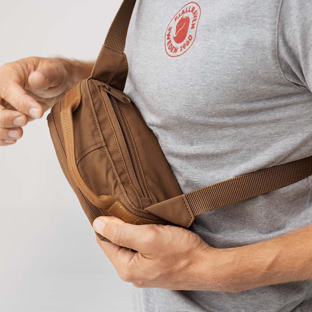 Canguro Fjallraven Kanken No. 2 Hip Pack Unisex Hazel Brown