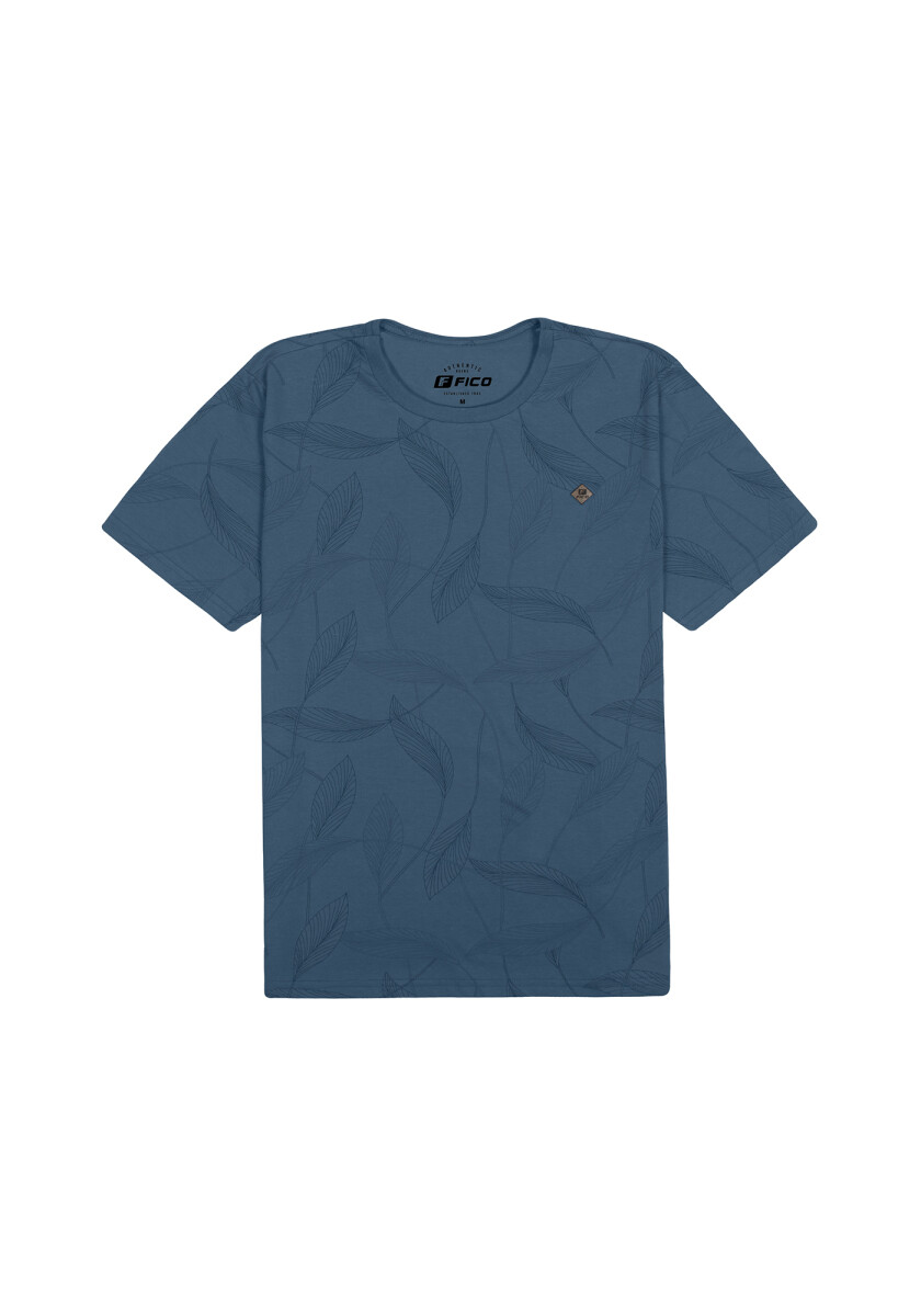 Remera Selva - Azul 