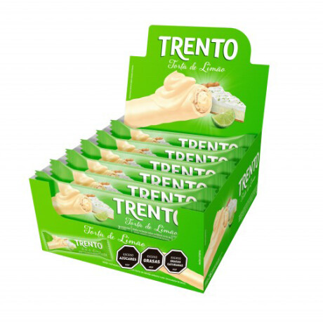 Barquillo Trento Rell x 16 Blanco Relleno de Torta de Limon