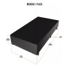 Sommier 100% Espuma 1 Plaza Petra Colchon 30cm Alto 150 Kg Sommier 100% Espuma 1 Plaza Petra Colchon 30cm Alto 150 Kg