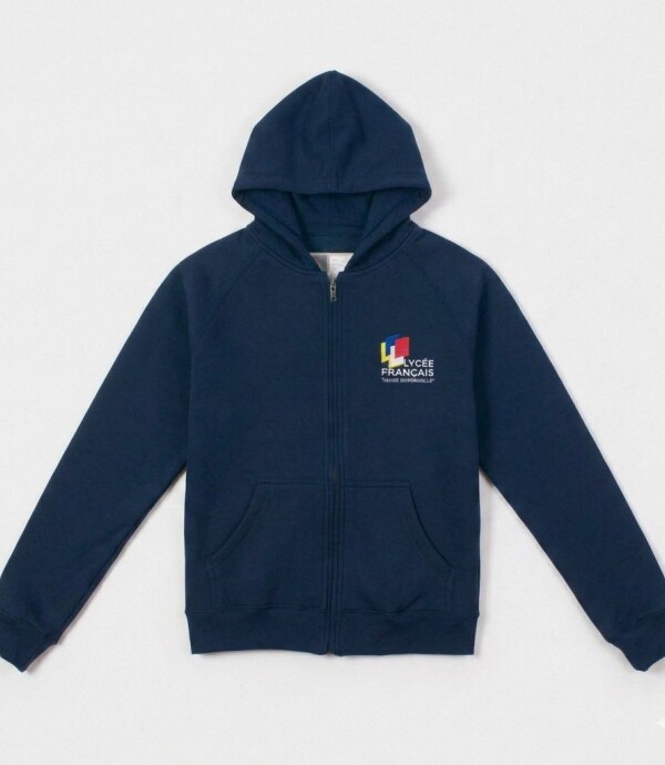 Campera deportiva Liceo Francés Navy