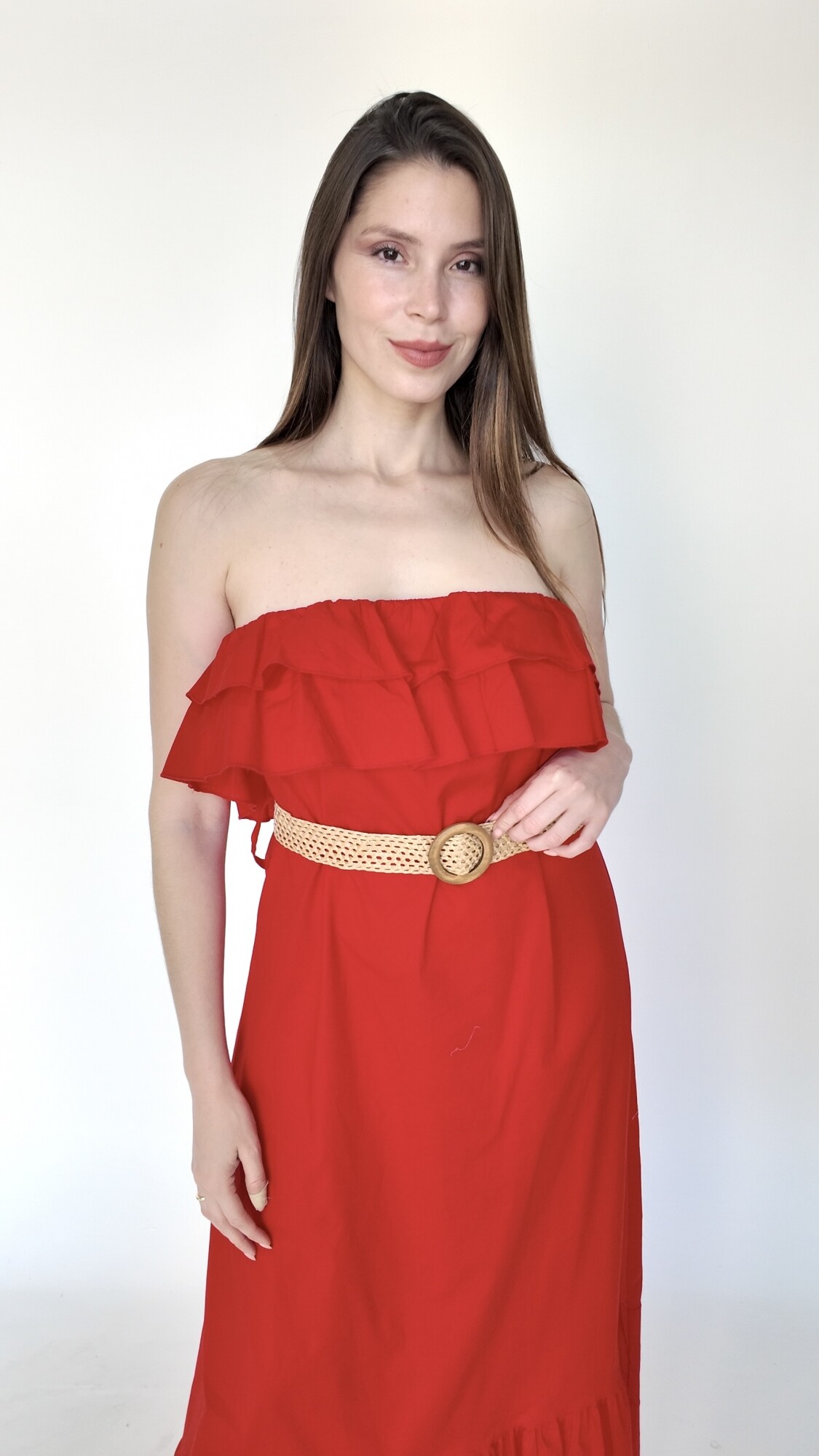 Vestido kurami Rojo