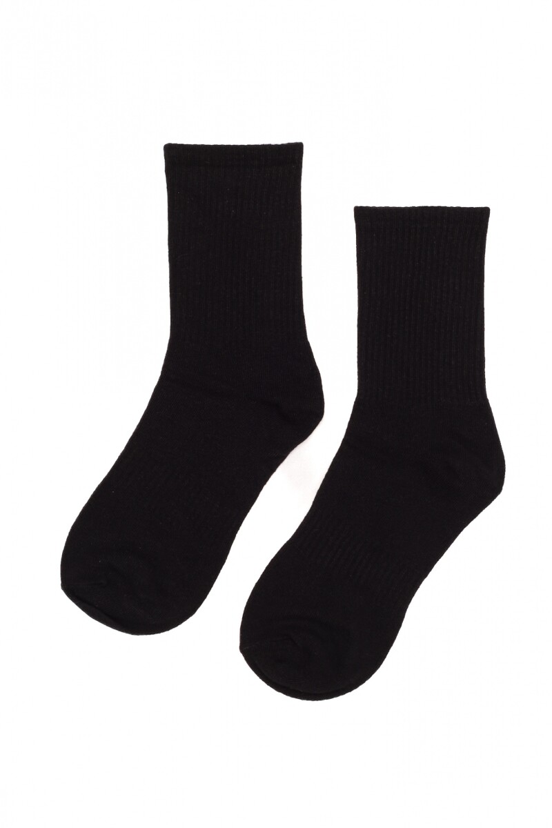Medias EGO Rib - Negro 