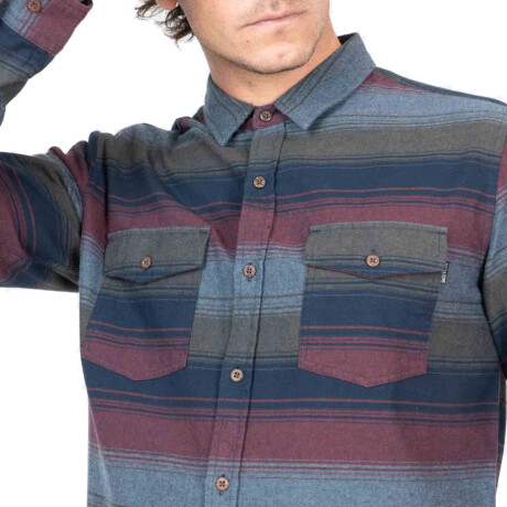 Camisa Algodón Maui and Sons - Drift Flannel - Multicolor Camisa Algodón Maui and Sons - Drift Flannel - Multicolor