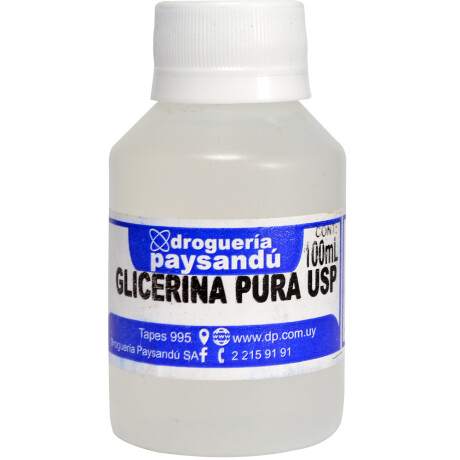 Glicerina Pura 100 cc