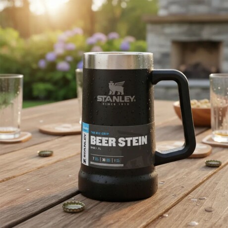 Jarra De Cerveza en acero inoxidable Stanley 709 ml Negro