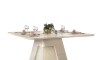 Mesa de Comedor Dala Blanco/Blanco