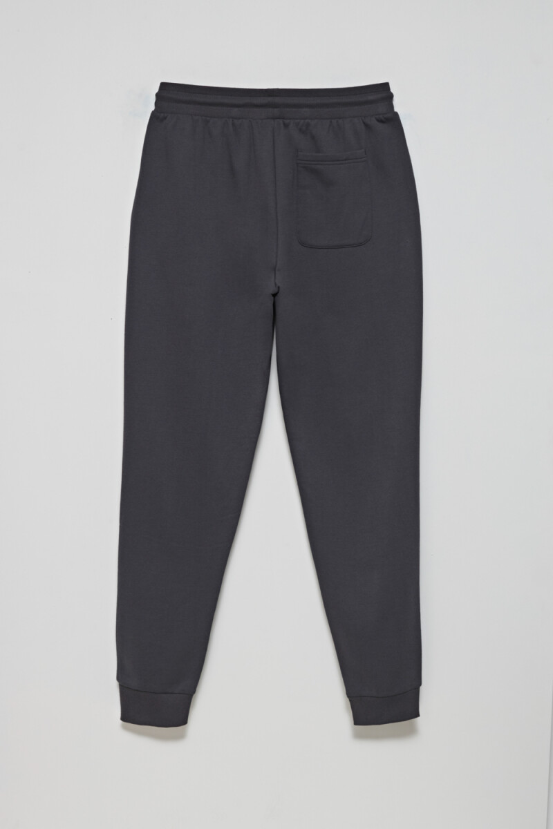 Pantalón deportivo Básico Gris Oscuro