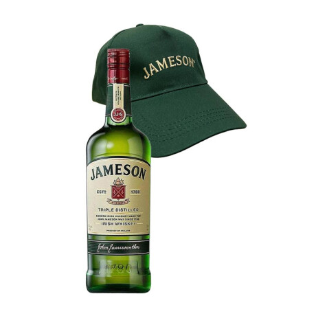 Whiskey Irlandes Jameson 1 Lt Con Gorra Jameson de Obsequio